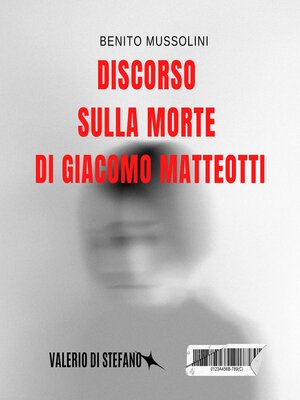 cover image of Discorso sulla morte di Giacomo Matteotti